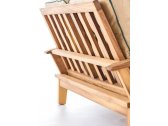 Диван деревянный двухместный с подушками WArt Trend 2 ироко, ткань Etisilk Фото 5