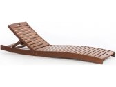 Шезлонг-лежак деревянный WArt Sun ироко Фото 4