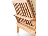 Кресло деревянное WArt Trend 1 ироко, ткань Etisilk Фото 3