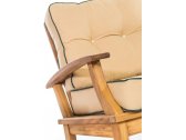 Кресло деревянное WArt Trend 1 ироко, ткань Etisilk Фото 6