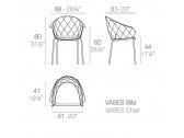 Кресло пластиковое Vondom Vases Basic сталь, полипропилен Фото 2