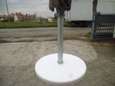 Адаптер - переходник со столиком для зонта Magnani Accessori пластик белый Фото 2