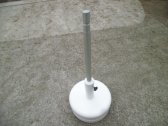 База утяжелительная пластиковая Magnani Pole Stand полипропилен белый Фото 2