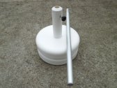 База утяжелительная пластиковая Magnani Pole Stand полипропилен белый Фото 1