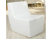 Кресло мягкое TRONA Diamonds полиуретан, экокожа белый Фото 1