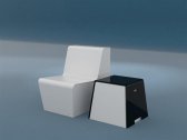 Кресло мягкое TRONA Diamonds полиуретан, экокожа белый Фото 6