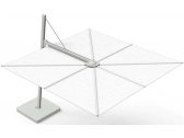 Зонт дизайнерский Umbrosa Versa UX Architecture алюминий, ткань Sunbrella папирусно-белый, мраморный Фото 1
