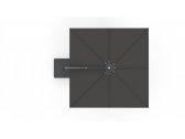 Зонт дизайнерский Umbrosa Versa UX Architecture Full Black алюминий, ткань Sunbrella черный Фото 8