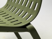 Кресло-качалка пластиковое Nardi Folio стеклопластик агава Фото 10