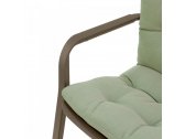 Кресло-качалка пластиковое с подушкой Nardi Folio стеклопластик, акрил тортора, зеленый Фото 6