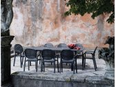 Кресло пластиковое Nardi Gardenia полипропилен антрацит Фото 4