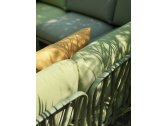Диван пластиковый с подушками Nardi Komodo 2 стеклопластик, Sunbrella агава, джунгли Фото 5