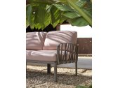Кресло пластиковое с подушками Nardi Komodo Poltrona стеклопластик, акрил тортора, розовый Фото 8