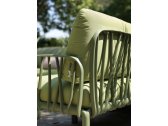 Кресло пластиковое с подушками Nardi Komodo Poltrona стеклопластик, Sunbrella агава, авокадо Фото 6