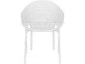 Кресло пластиковое Siesta Contract Sky Pro стеклопластик, полипропилен белый Фото 7