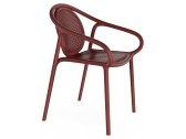 Кресло пластиковое PEDRALI Remind стеклопластик красный Фото 1