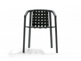 Кресло металлическое Todus Duct алюминий, тканевые ремни Фото 5