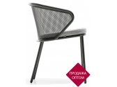 Кресло металлическое с подушками Todus Condor сталь, ткань Фото 1