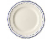 Набор тарелок для канапе Gien Filet Bleu фаянс белый, синий Фото 1