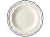 Набор суповых тарелок Gien Filet Bleu фаянс белый, синий Фото 1