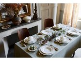 Набор тарелок для канапе Gien Rocaille Blanc фаянс белый Фото 4