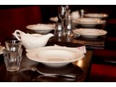 Набор тарелок для супа/пасты Gien Rocaille Blanc фаянс белый Фото 9