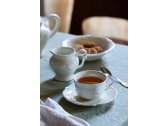Чайные пары для завтрака на 2 персоны Gien Rocaille Blanc фаянс белый Фото 2