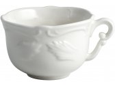 Чашка для завтрака Gien Rocaille Blanc фаянс белый Фото 1