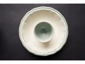 Набор глубоких тарелок Gien Filet Céladon фаянс белый, светло-бирюзовый Фото 7