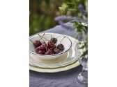 Набор глубоких тарелок Gien Filet Céladon фаянс белый, светло-бирюзовый Фото 12
