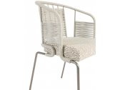 Кресло плетеное Tevet Pietrasanta Plus сталь, канат, ткань Фото 4