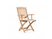 Кресло деревянное складное WArt Samba K ироко Фото 3