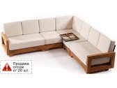 Модульный диван WArt Milano K ироко, ткань Etisilk Фото 1