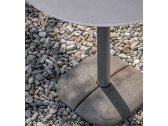 Столик керамический кофейный Ethimo Enjoy  керамика, алюминий серый Фото 6