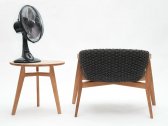 Кресло деревянное плетеное Ethimo Knit синтетическая нить, тик Фото 32