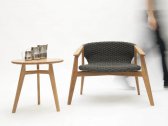 Столик деревянный кофейный Ethimo Knit тик Фото 15