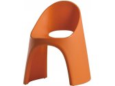 Кресло пластиковое SLIDE Amelie Standard полиэтилен оранжевый Фото 1