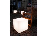Светильник пластиковый Куб SLIDE Cubo 20 Lighting IN полиэтилен белый Фото 3