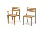 Кресло деревянное Ethimo Ribot тик натуральный Фото 18