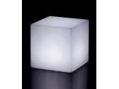 Светильник пластиковый уличный Куб SLIDE Cubo Lighting OUT полиэтилен белый Фото 3