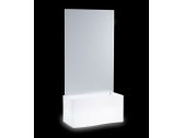 Кашпо пластиковое светящееся SLIDE Prive Lighting полиэтилен, органическое стекло белый Фото 3