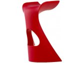 Стул барный пластиковый SLIDE Koncord Standard полиэтилен красный Фото 1