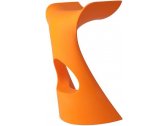 Стул барный пластиковый SLIDE Koncord Lacquered полиэтилен оранжевый Фото 1