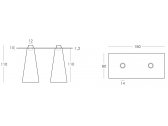 Стол пластиковый барный светящийся SLIDE Peak Lighting полиэтилен, закаленное стекло белый Фото 2