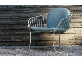 Лаунж-кресло металлическое Royal Botania Folia сталь Фото 4