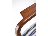 Кресло деревянное с обивкой Exteta LPIDC02 сапелли, ткань Фото 8