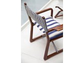 Кресло деревянное с обивкой Exteta LPIDC02 сапелли, ткань Фото 10