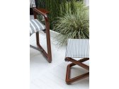 Кресло деревянное складное с обивкой Exteta LPIDC01 сапелли, ткань Фото 13