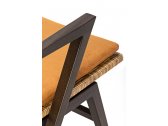 Кресло деревянное плетеное Exteta Sedia Lupo 1945 сапелли, ива Фото 7