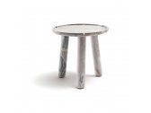 Столик мраморный кофейный Exteta Stone Round мрамор Фото 6